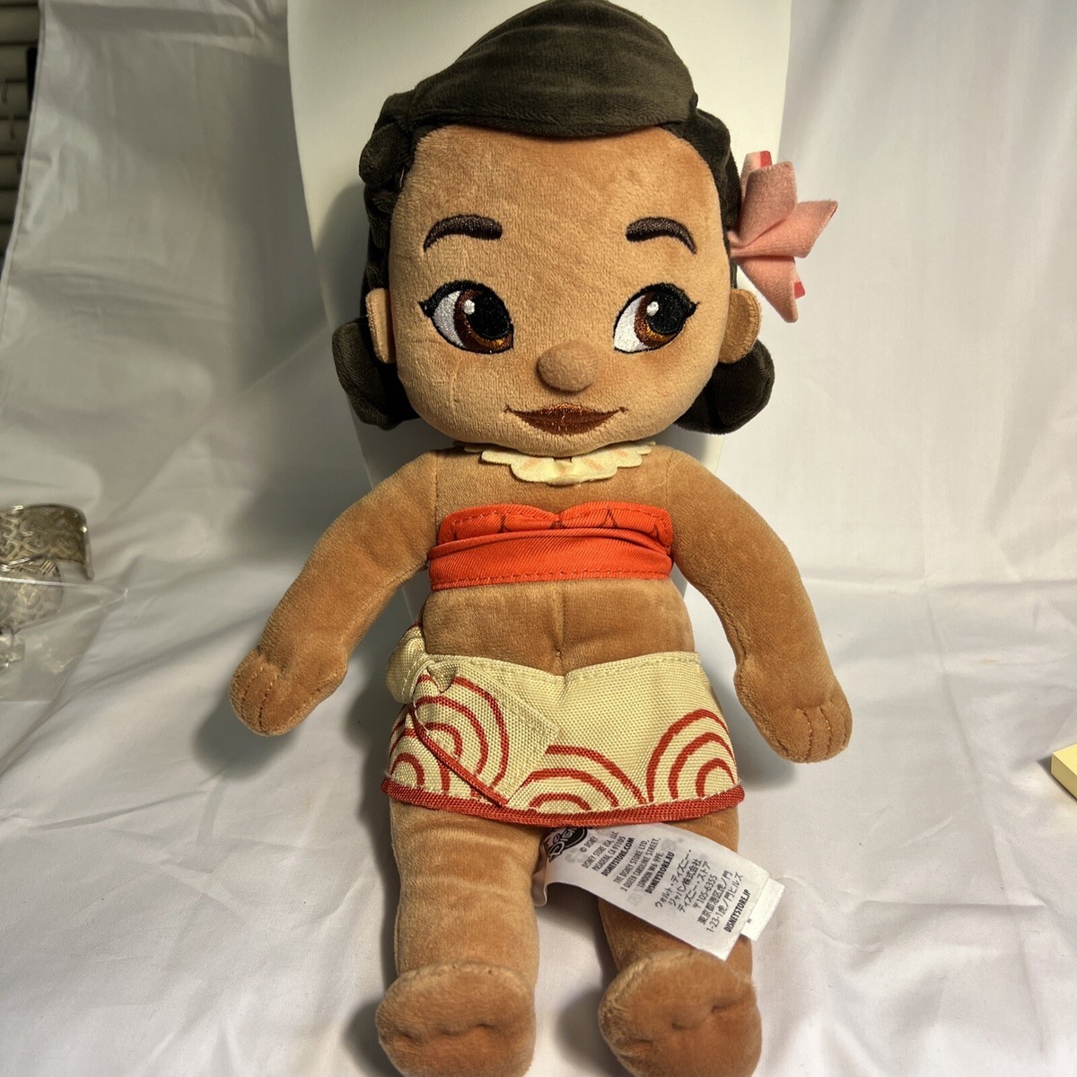 Disney Store Exclusive Toddler Baby Moana Plush Princess Doll 12