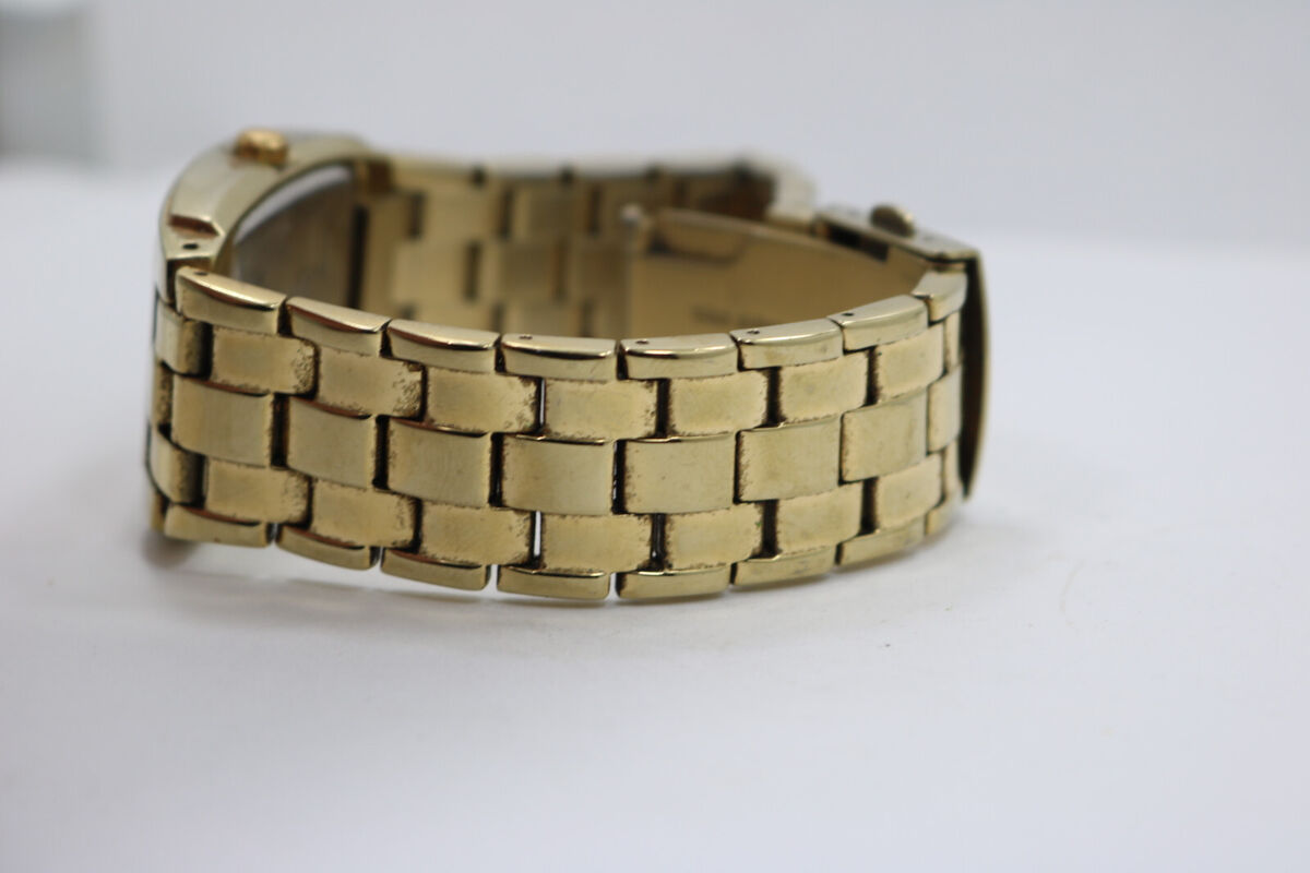 Mens Guess Steel Gold Tone Rectangle g11613g Diamond Dial Mens Guess Steel Gold Tone Rectangle g11613g Diamond Dial