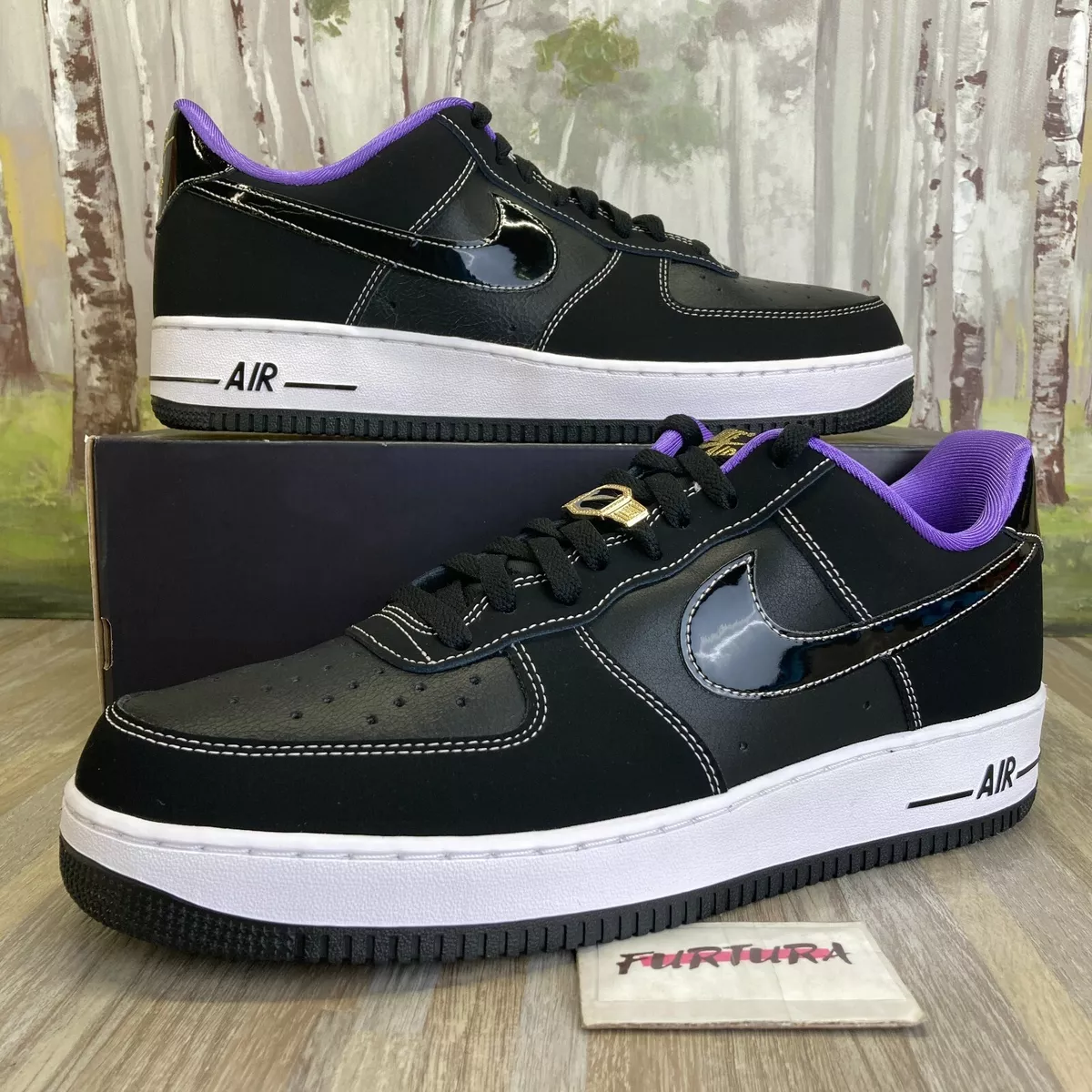 Nike Men's Air Force 1 '07 LV8 Shoes in Black, Size: 11 | Dr9866-001