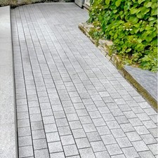 Grey Granite Cobble Setts 10cm x 10cm x 5cm Patio Garden Driveway Stone