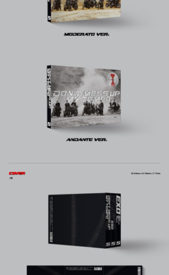 EXO [DON'T MESS UP MY TEMPO] 5th Album ALLEGRO Ver CD+Photo Book+