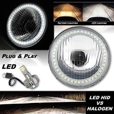 5-3/4" H5006 H5001 Stock SMD Blanco Halo H4 Faro 18/24w Bombilla LED CADA UNO
