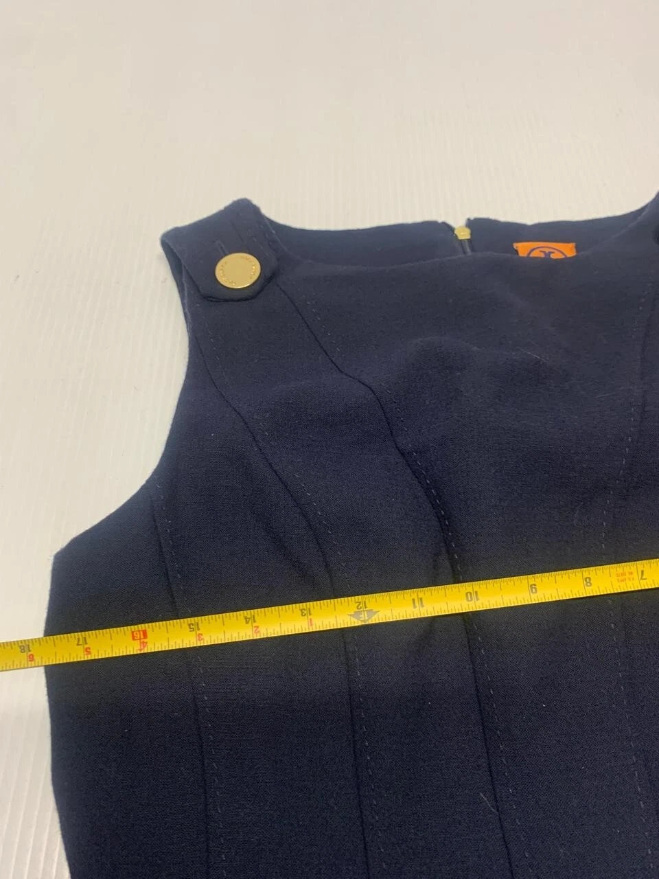 Abito Tory Burch senza maniche blu M donna A38