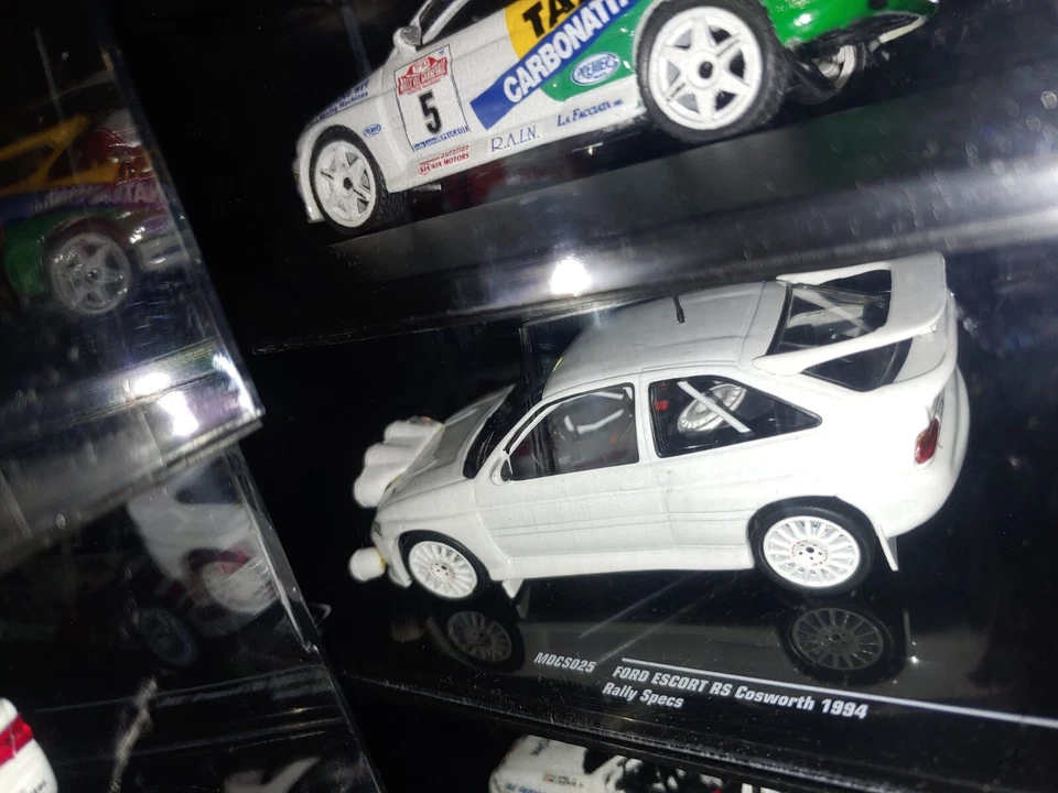 1x IXO MDCS025 Ford Escort RS COSWORTH Gr.A Ready To Race - TEST CAR - 1:43 RARE - Immagine 2 di 4