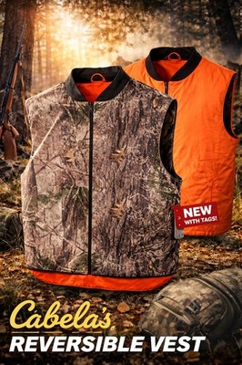 New With Tags! Cabela's Weather Block V Cabela's Ultima Reversible XL Hunting...