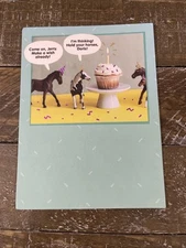 American Greetings Greeting Card Birthday Hold Your Horses