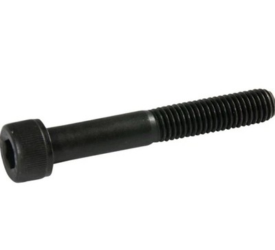 7/16-14 X 4'' SOCKET HEAD CAP SCREWS BLACK HEAT TREATED ALLOY STEEL - 5 PCS