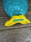 Vintage Plastic Top Hat Duck Squirting Toy Green Teal Turtle Body — photo 9