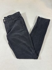 ANN TAYLOR LOFT Women's Modern Skinny Corduroy Charcoal Gray Pants Size 27 or 4P