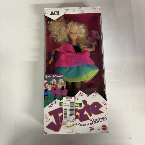 Vintage Barbie Teen Dance Jazzie Doll - Cool Teen Cousin of Barbie Mattel #3634