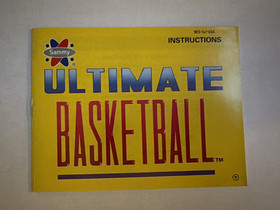 Ultimate Basketball, Nintendo NES, Cartridge, Instructions & Box