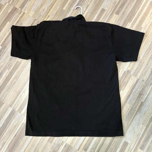 Vintage New Zealand All Blacks Rugby Polo Shirt Thick HeavyWeight Mens XL - Picture 2 of 5