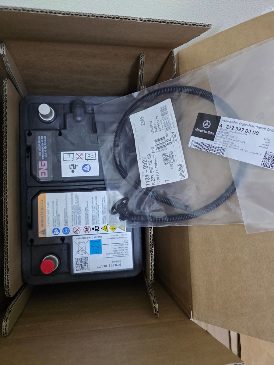 NEW OEM LIB 9Y0915107TY Porsche Cayenne MAIN BATTERY 13.2V 60Ah