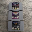 NFL Blitz + 2000 + 2001 Nintendo 64)N64 lot of 3 video game carts football sport