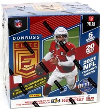 2021 PANINI DONRUSS ELITE FOOTBALL HOBBY BOX BLOWOUT CARDS