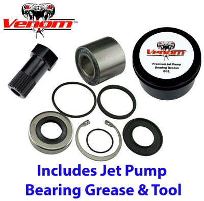 RXT 215 2005-2011 SeaDoo 4-Tec Jet Pump Rebuild Kit w/ Grease & Impeller Tool