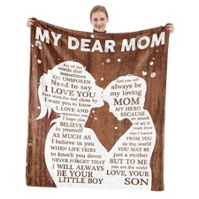 Mothers Day Birthday Gifts for Mom from Son I Love You 50 60 Son to Mom Wood