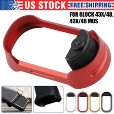 For Glock Flared Magwell For Glock 43X / 48 G43X / G48 Metal Aluminium