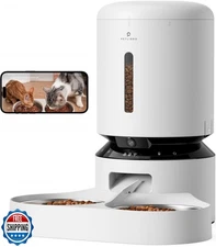 PETLIBRO Automatic Cat Feeder with Camera for Two Cats, 1080P HD 