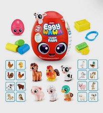ZURU Eggy Wawa Learn on the Farm Toy Egg Set with Animal Figures & Accessories