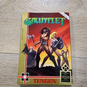 Gauntlet Nintendo NES Complete CIB W/ Poster MINT- NM CONDITIONS.