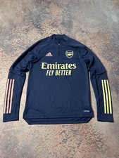 Adidas Arsenal 1/4 Zip Training Sweatshirt Pullover Emirates Y2K Mens Small