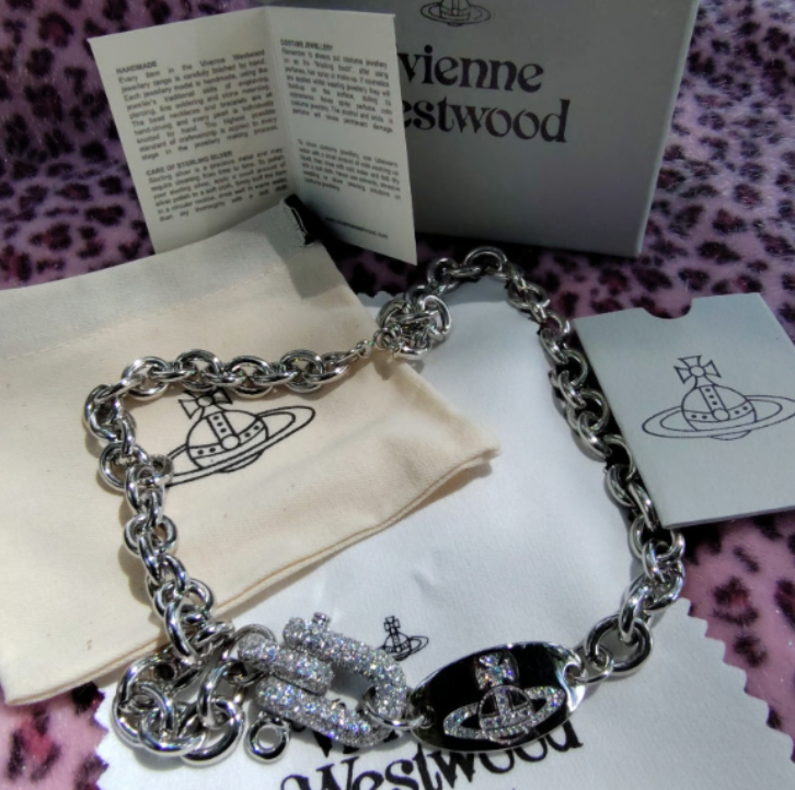 Vivienne Westwood ウォレットチェーン シルバー Punk s-l1200.jpg