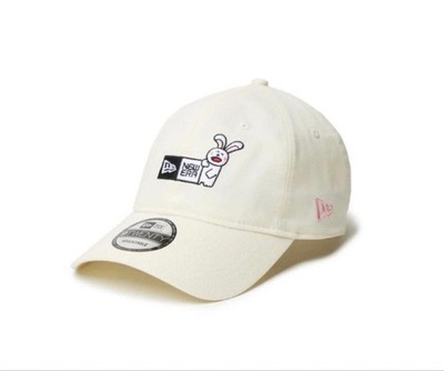 New Era 9TWENTY Cap Tabekko Animal Rabbit Box Logo Chrome
