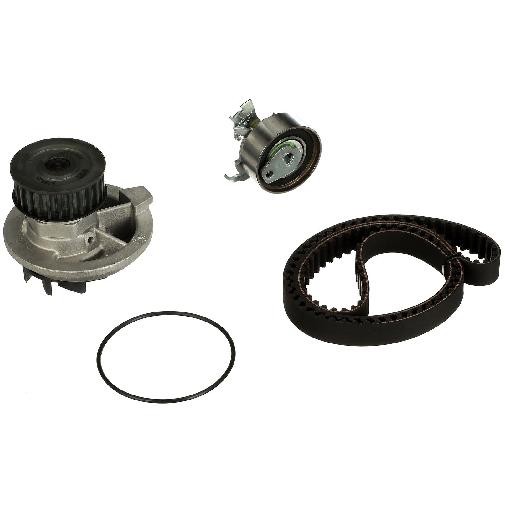 Wasserpumpe + Zahnriemensatz FüR Opel Kadett T85 2.0 86 Bis 93 Gates C20NE Neu-image