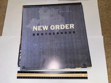 New Order 1986 Brotherhood  PROMO flat poster original