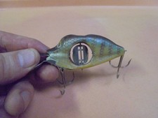Vintage Uniline Spinno Minno Fishing Lure Fish Scale Pattern