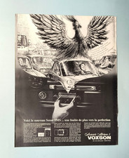 VOXSON SONAR STEREO 8 CLIPPING ADVERTISING ADVERT PUBBLICITA MAGAZINE
