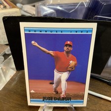 JOSE DeLEON ST. LOUIS CARDINALS 1992 DONRUSS BASEBALL CARD #246