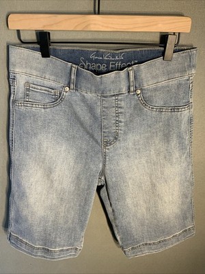 Jeans Gloria Vanderbilt Shape Effect Denim Stretch shorts size 8 petite