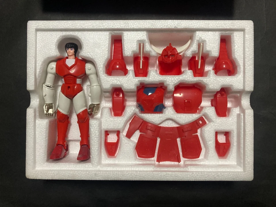 Vintage 1988 Yoroiden Samurai Troopers Rekka no Ryo Figure TAKARA From Japan - Image 2 of 4