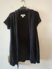 Decree black cardigan sweater size womens medium
