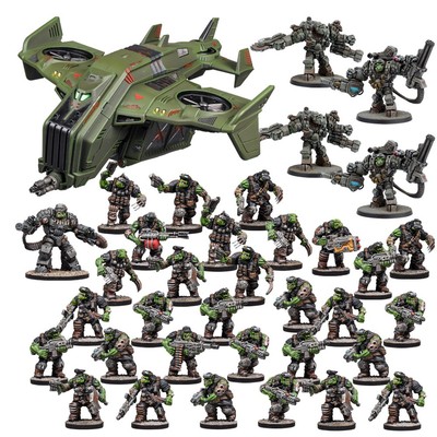 Marauder Strike Force - Firefight Mantic Deadzone for Warhammer 40k Ork 28mm YHP