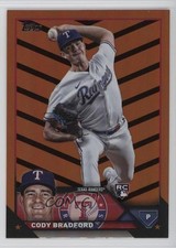 2023 Topps Update Orange & Black Foil Cody Bradford #US53 7mb