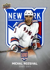 Michal Rozsival 2025-26 Upper Deck New York Rangers Centennial #64 NHL ID:159116