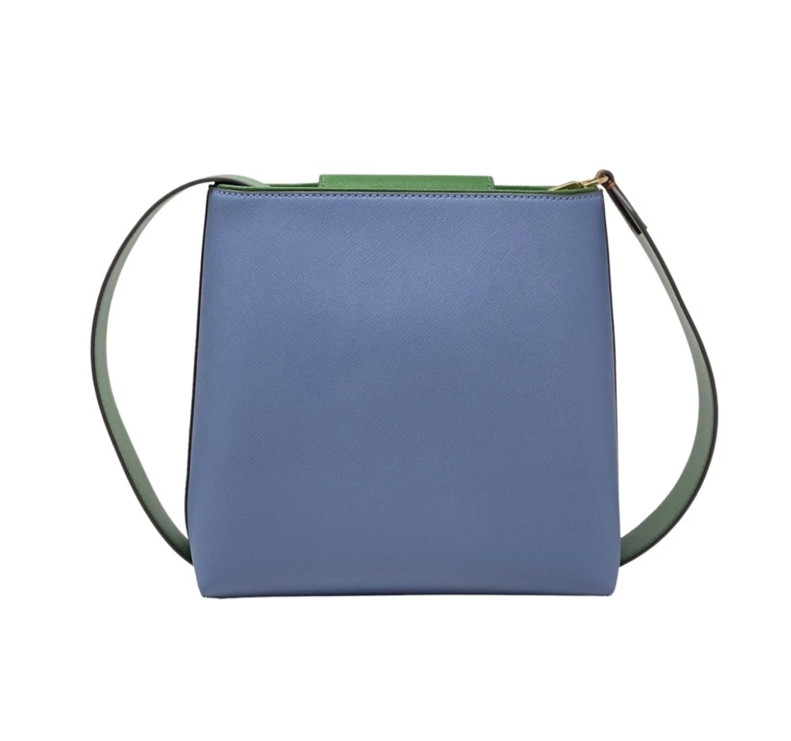 TORY BURCH Borsa a secchiello donna Emerson Saffiano in pelle