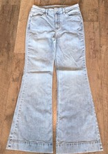 Shyanne Women Sz 30 Joni High Rise Trouser Stretch Denim Jeans Bootcut Flaired
