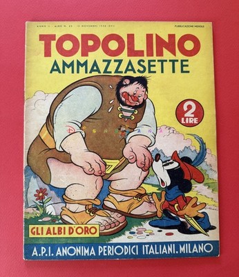   Disney Golden Albi No. 23 - MICKEY MOUSE KILLED - 1938 - DISNEYANA.IT  