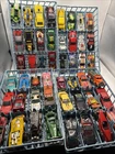48 Vintage Lot Cars Trucks Hot Wheels Matchbox With Case