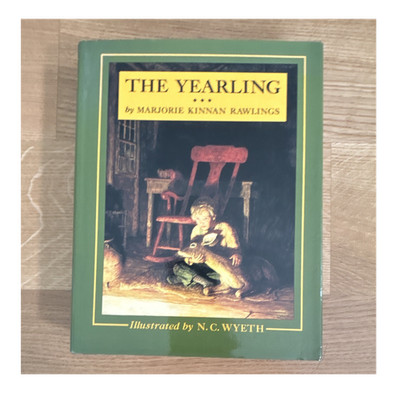 The Yearling by Marjorie Kinnan Rawlings (1985, Hardcover, Illus, Scribner)