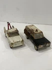 Vtg Tonka Police Chief SUV 60s /Jeep Wrecker Tow Truck Wagoneer 60’s ▪️