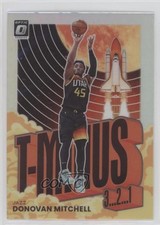 2021-22 Panini Donruss Optic T-Minus 3 2 1 Holo Prizm Donovan Mitchell #5 0b3