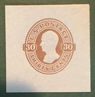 SCOTT# U339 RED BR ON BLUE  F/C MNH CAT $40 — photo 1