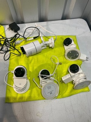 Yi 1080p Home Cameras Sansco WiFi Security Camera Lot Tested Works