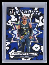 2025 Donruss WNBA #2 Arike Ogunbowale My House Press Proof Blue