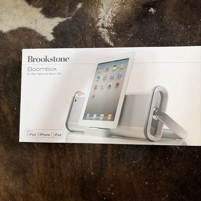 Brookstone Boombox Speaker Dock for iPhone, iPod, & iPad